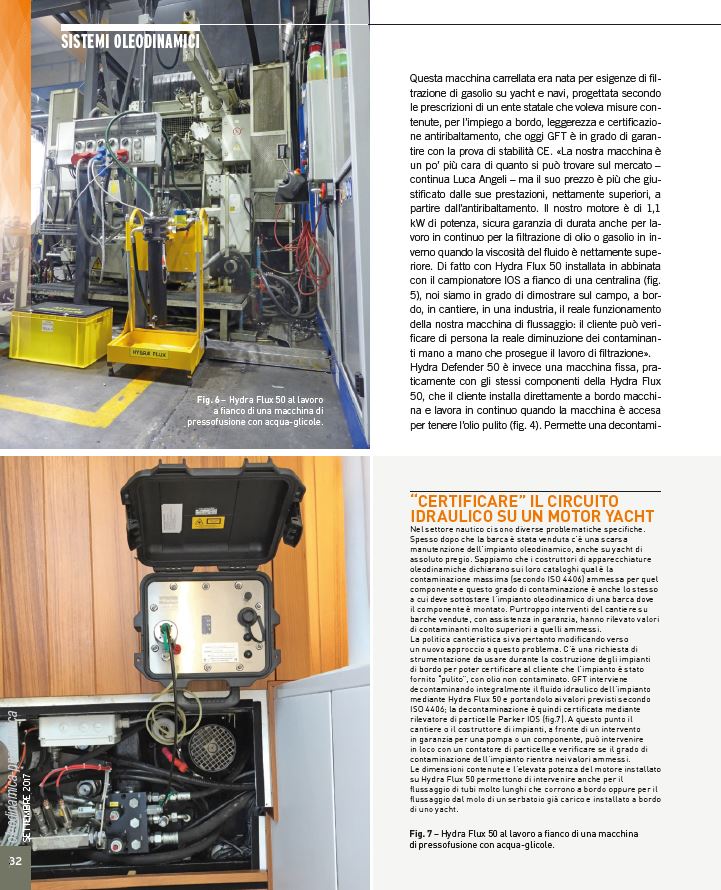 Sistemi mobili di filtrazione ed efficienza oleodinamica